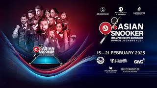 ASIAN SNOOKER CHAMPIONSHIP QATAR 2025