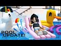 bloxburg's new pool update is epic | 0.10.7 above ground pools, floats, new car, etc!