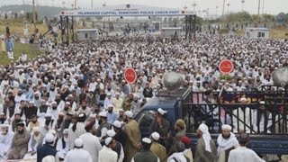 El líder de las protestas islamistas contra una cristiana llama a la huelga en Pakistán