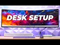 I Built the CLEANEST Desk Setup in The World!