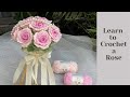 Crochet Roses for Mother's Day | free video tutorial easy to follow | Lilyrosy