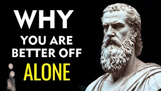 How To Be Alone | 7 STOIC Healthy Ways (STOICISM)