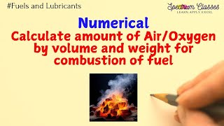 Numerical based on Combustion Fuel | Engineering chemistry