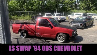 Jarrod's LS swapped C1500 OBS Chevrolet! | UNOH Autocross June 2022