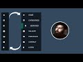 Awesome Animated Sidebar Navigation Menus with HTML and CSS