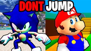 SA1 Vs. Mario 64 But If I Jump The Game Switches