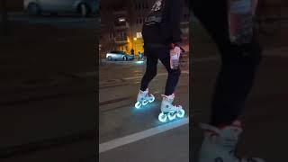 AMAZING LUMINOUS WHEEL🤯❤️#skating #luminous#trending salmanayubsk#reaction