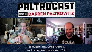 Ted Nugent interview #3 with Darren Paltrowitz