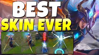 THIS IS THE BEST SKIN IN LEAGUE OF LEGENDS!! Dawnbringer Yone Gameplay