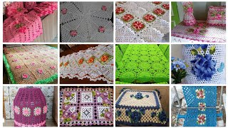 Ideas elegantes y hermosas de patrones de crochet hechos a mano para decoraciones del hogar