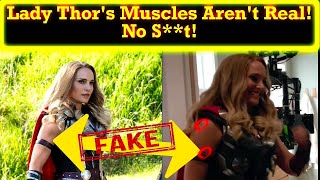 Natalie Portman's Lady Thor Arms In Thor Love and Thunder Are Indeed FAKE! Told You So!