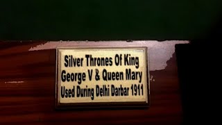 Silver thrones | king GEORGE 5 \u0026  Queen MARY | Delhi Darbar 1911 |