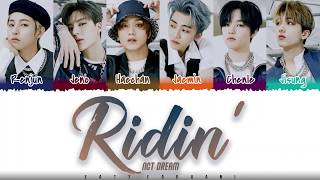 NCT DREAM – 'RIDIN' Lyrics [Color Coded_Han_Rom_Eng]