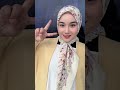 Ada Macam Hannah Delisha Tak? Mimi Pakai Bawal Brand Kakak Dia Sendiri 😄 #mimi