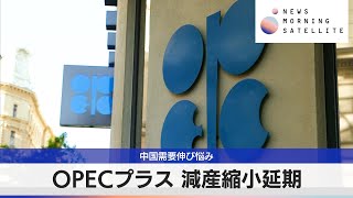 OPECプラス 減産縮小延期　中国需要伸び悩み【モーサテ】