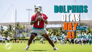 Miami Dolphins OTAs Day 4! Tua With A Deep TD!