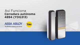 Así funciona cerradura autónoma 4894 (YDG313) - Assa Abloy