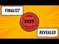 Finalist Revealed - 2025 Comic Book Community Awards