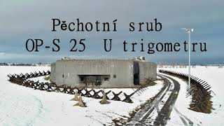 Pěchotní srub OP-S 25 U trigonometru