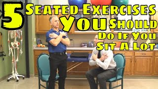 5 Seated Exercises You Should Do If You Sit A Lot