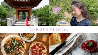 【Vlog.03】美国疫情日记 | 农场摘蓝莓｜BJ's Haul 超市大型购物分享 ｜有韩式建筑的植物园｜烤Pizza｜自制果酱