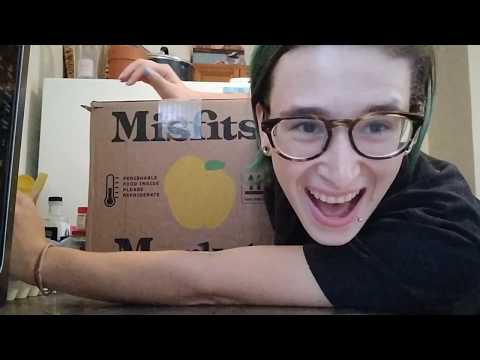 Misfits Market Unboxing Ugly Products Vegan Oddities