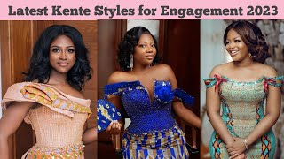 2023 Latest Kente Styles for Engagement || Kente Styles || Best Ghanian Kente Dresses 2023