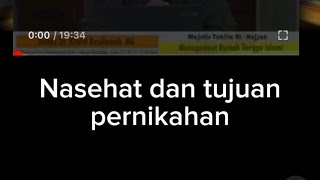 Tujuan menikah dan bagaimana melangkah dari awal