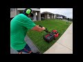 lawn mowing this thick buffalo grass is just beauitiful