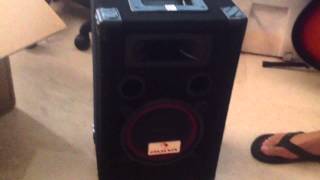 Unboxing Altavoces Auna 1000W W/amplificador