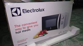 Unboxing​  Review​ ไมโครเวฟ 20L. Electrolux  06/01/20