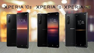 Sony представила новые смартфоны Xperia 1 II (mark 2), Xperia Pro и Xperia 10 II Обзор презентации