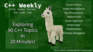 C++ Weekly - Ep 348 - A Modern C++ Quick Start Tutorial - 90 Topics in 20 Minutes