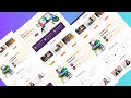 ➡️ Online Education Website Design using ReactJs 🔥