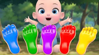 Baby Shark Color Song! | Learn Color Nursery Rhymes | Baby & Kids Songs