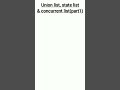 unit list state list u0026 concurrent list part1