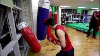 4전 3승 1무! 아마에서 프로로 전향 무패! 송경환 선수의 복싱 샌드백 훈련! boxing sandbag training!