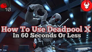 How To Use Deadpool X Force MCoC | Burst SP1s