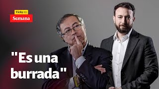 "Lo que dijo Gustavo Petro sobre Javier Milei es UNA BURRADA": Agustín Laje | Vicky en Semana