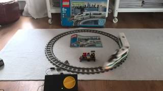 LEGO 4511 9V Eisenbahn High Speed Train interpoko ICE Express Intercity Shinkansen