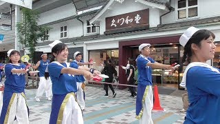 高知県青年にぎわいボニート from311＆高松大学UC 兵庫町商店街パレード １日目 YOSAKOI高松祭り 2019