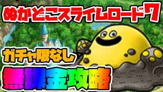 【ドラクエタクト】ぬかどこスライムロード7 スライムフェスティバル ガチャ限なし 無課金攻略【DQT】