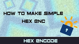 How to make hex encode