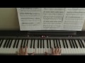 Lady Gaga - Paparazzi Acoustic Piano Tutorial