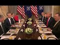 Trump and Stoltenberg get into tense exchange at NATO summit