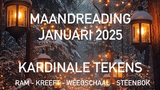 🧊Januari 2025🧊 - Kardinale tekens: Ram, Kreeft, Weegschaal, Steenbok