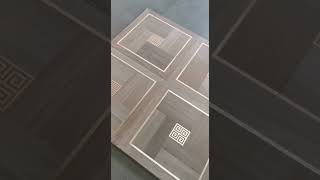 BRASS INLAY ART PARQUET FLOORING