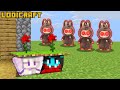 Surrounded By EVIL LABUBU In Minecraft!!