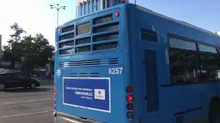 Here is the 147 bus in Madrid