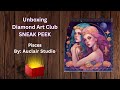 Unboxing Diamond Art Club SNEAK PEEK: Pisces by Auclair Studio